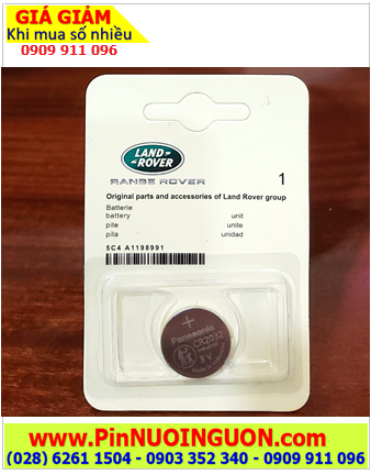 RANGE ROVER CR2032, Pin Remote Ôtô RANGE ROVER CR2032 lithium 3v chính hãng /Vỉ 1viên
